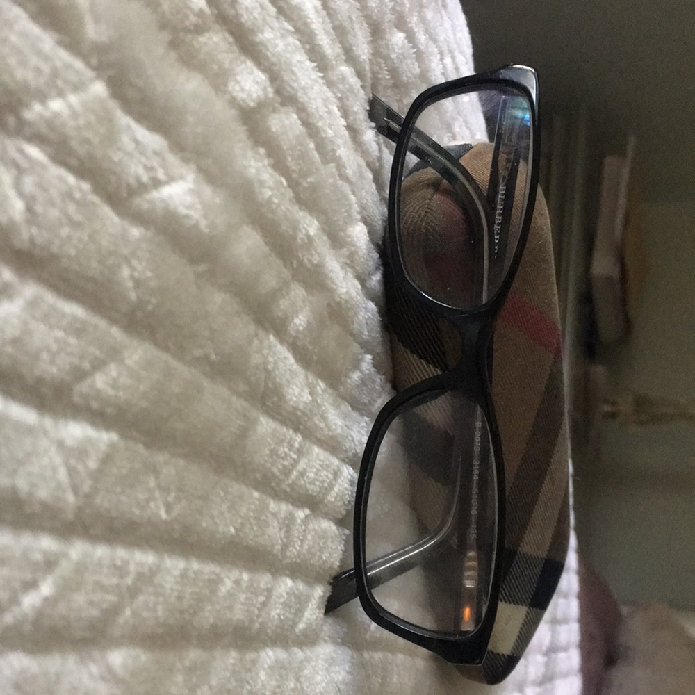 Burberry glasses. Comes with case